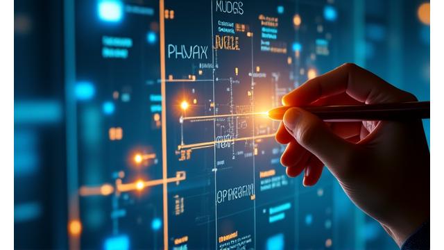 A visual matrix chart showing various growth opportunities plotted against risk and reward axes, with clear prioritization indicators.