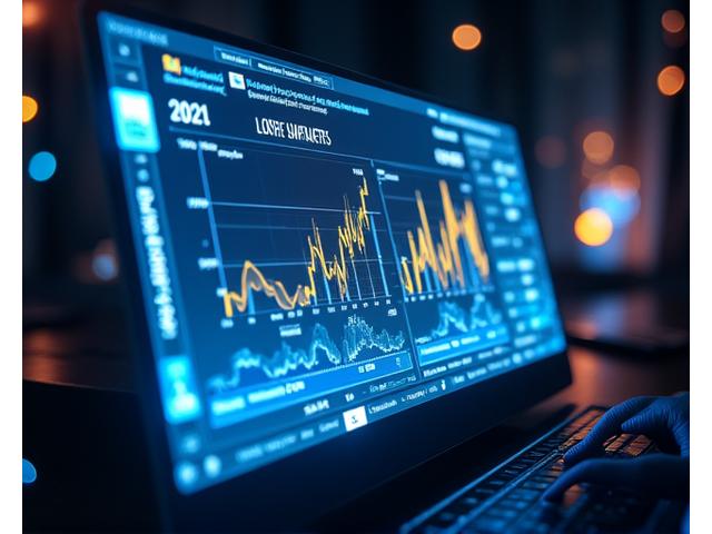 Interactive analytics dashboard showing festival performance metrics and growth trends